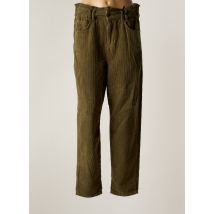 FREEMAN T.PORTER - Pantalon droit vert en coton - Femme - Taille W30 - Modz