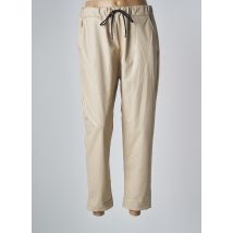 ADILYNN - Pantalon slim beige en polyester - Femme - Taille 38 - Modz