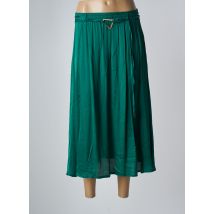 LA PETITE FRANCAISE - Jupe mi-longue vert en viscose - Femme - Taille 36 - Modz