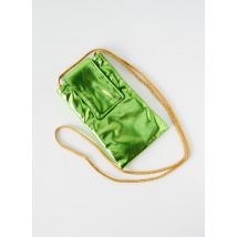 LILOU - Pochette vert en autre matiere - Femme - Taille TU - Modz