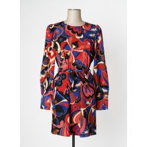 VERO MODA - Robe courte rouge en polyester - Femme - Taille 36 - Modz