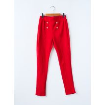 PAPILLON - Jegging rouge en viscose - Fille - Taille TU - Modz