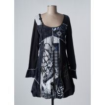 SAVAGE CULTURE - Robe courte noir en coton - Femme - Taille 40 - Modz