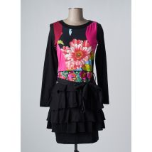 SAVAGE CULTURE - Robe courte noir en coton - Femme - Taille 36 - Modz