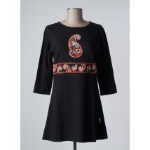 SAVAGE CULTURE - Robe courte noir en coton - Femme - Taille 40 - Modz