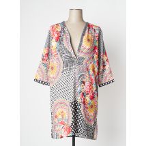 VANIA - Robe courte noir en polyester - Femme - Taille 38 - Modz