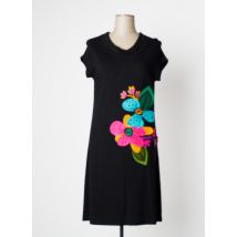 MAMATAYOE - Robe mi-longue noir en viscose - Femme - Taille 40 - Modz