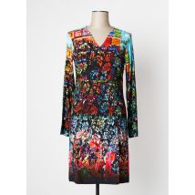 AVENTURES DES TOILES - Robe mi-longue noir en viscose - Femme - Taille 36 - Modz