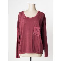 YERSE - Top rouge en coton - Femme - Taille 46 - Modz