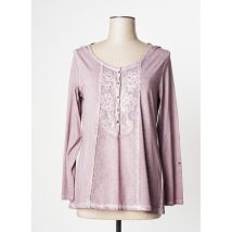 YERSE - Blouse rose en coton - Femme - Taille 40 - Modz