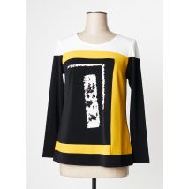 EVALINKA - Top jaune en polyester - Femme - Taille 40 - Modz