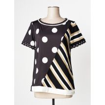 EVALINKA - Top noir en coton - Femme - Taille 42 - Modz