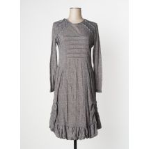 O.K.S - Robe mi-longue gris en polyester - Femme - Taille TU - Modz
