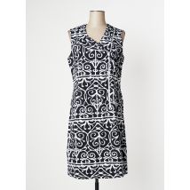 DOLCEZZA - Robe mi-longue noir en coton - Femme - Taille 40 - Modz