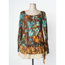 MAMATAYOE - Tunique manches longues marron en coton - Femme - Taille 40 - Modz
