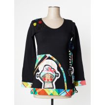 SAVAGE CULTURE - T-shirt noir en coton - Femme - Taille 36 - Modz