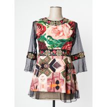 SAVAGE CULTURE - Tunique manches longues noir en coton - Femme - Taille 36 - Modz