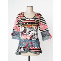 SAVAGE CULTURE - Tunique manches longues noir en coton - Femme - Taille 36 - Modz