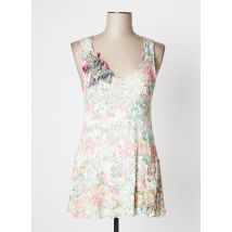 MAMATAYOE - Tunique sans manche beige en viscose - Femme - Taille 40 - Modz