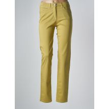 JOCAVI - Pantalon slim vert en coton - Femme - Taille 38 - Modz