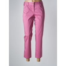 JOCAVI - Pantalon 7/8 rose en coton - Femme - Taille 40 - Modz