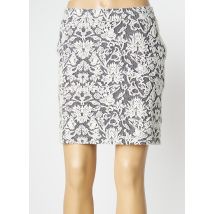 YERSE - Jupe courte beige en coton - Femme - Taille 42 - Modz
