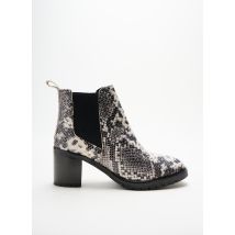 REQINS - Bottines/Boots noir en cuir - Femme - Taille 38 - Modz