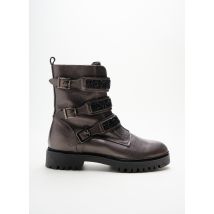 REQINS - Bottines/Boots marron en cuir - Femme - Taille 36 - Modz