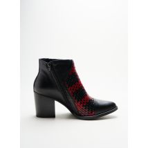 YVES DESFARGE - Bottines/Boots rouge en cuir - Femme - Taille 36 - Modz
