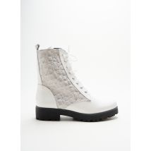 ROSEWOOD - Bottines/Boots blanc en cuir - Femme - Taille 35 - Modz