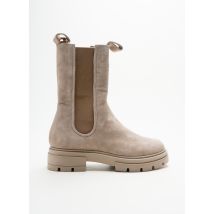 MJUS - Bottines/Boots gris en cuir - Femme - Taille 36 - Modz
