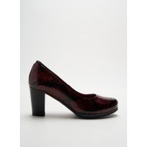 KARSTON - Escarpins rouge en cuir - Femme - Taille 36 - Modz