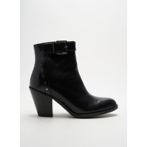 PLUMERS - Bottines/Boots noir en cuir - Femme - Taille 36 - Modz