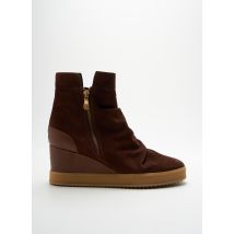 KANNA - Bottines/Boots marron en cuir - Femme - Taille 41 - Modz