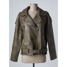 MUSY MUSE - Veste casual marron en polyurethane - Femme - Taille TU - Modz