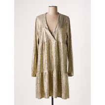 IN APRIL 1986 - Robe mi-longue jaune en polyester - Femme - Taille 38 - Modz