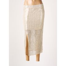 IN APRIL 1986 - Jupe longue beige en autre matiere - Femme - Taille 38 - Modz