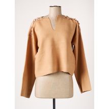 MOËWY - Pull marron en viscose - Femme - Taille TU - Modz