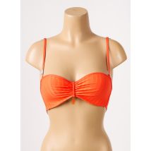CHERRY BEACH - Haut de maillot de bain orange en polyamide - Femme - Taille 90B - Modz