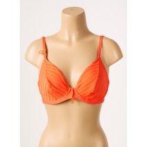 CHERRY BEACH - Haut de maillot de bain orange en polyamide - Femme - Taille 105C - Modz