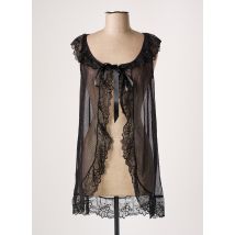 VALEGE - Déshabillé noir en polyamide - Femme - Taille 36 - Modz