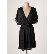 VALEGE - Déshabillé noir en polyester - Femme - Taille 40 - Modz