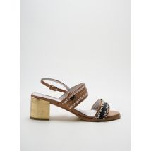 LOLLIPOPS - Sandales/Nu pieds marron en autre matiere - Femme - Taille 40 - Modz