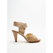 ELIZABETH STUART - Sandales/Nu pieds beige en cuir - Femme - Taille 37 - Modz