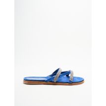 ELIZABETH STUART - Mules/Sabots bleu en cuir - Femme - Taille 39 - Modz