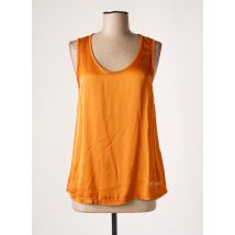 MÊME ROAD - Top orange en viscose - Femme - Taille 38 - Modz
