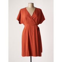 MÊME ROAD - Robe courte marron en viscose pour femme - Taille 40 - Modz