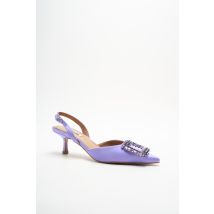 BIBI LOU - Sandales/Nu pieds violet en textile - Femme - Taille 40 - Modz