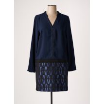 JUS D'ORANGE - Robe courte bleu en polyester - Femme - Taille 36 - Modz