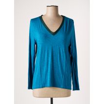 ANGE - Top bleu en viscose - Femme - Taille 38 - Modz